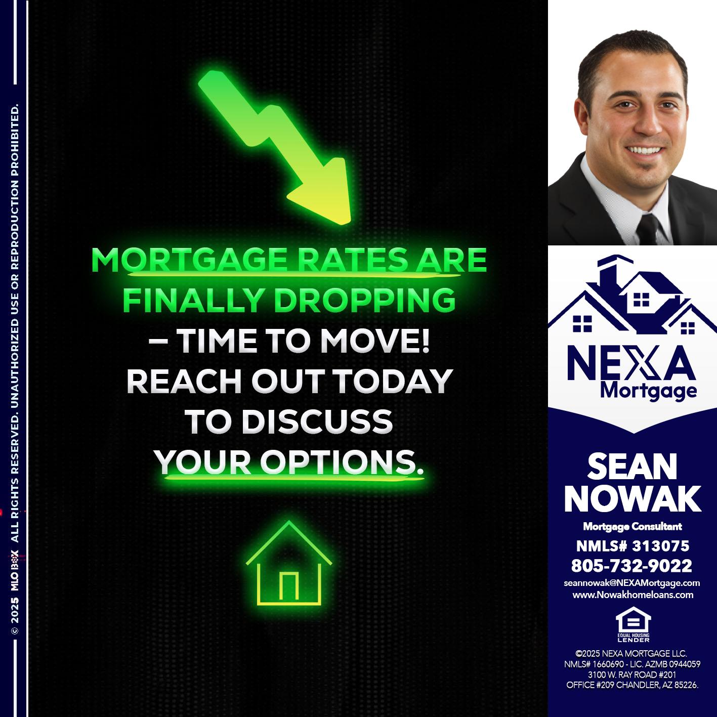 MORTGAGE RATES - Sean Nowak -Mortgage Consultant