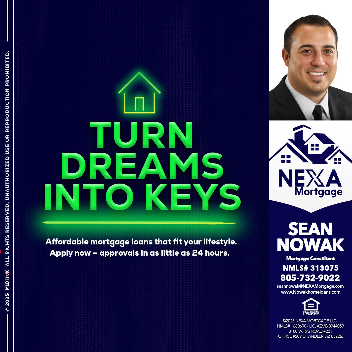 turn dreams - Sean Nowak -Mortgage Consultant