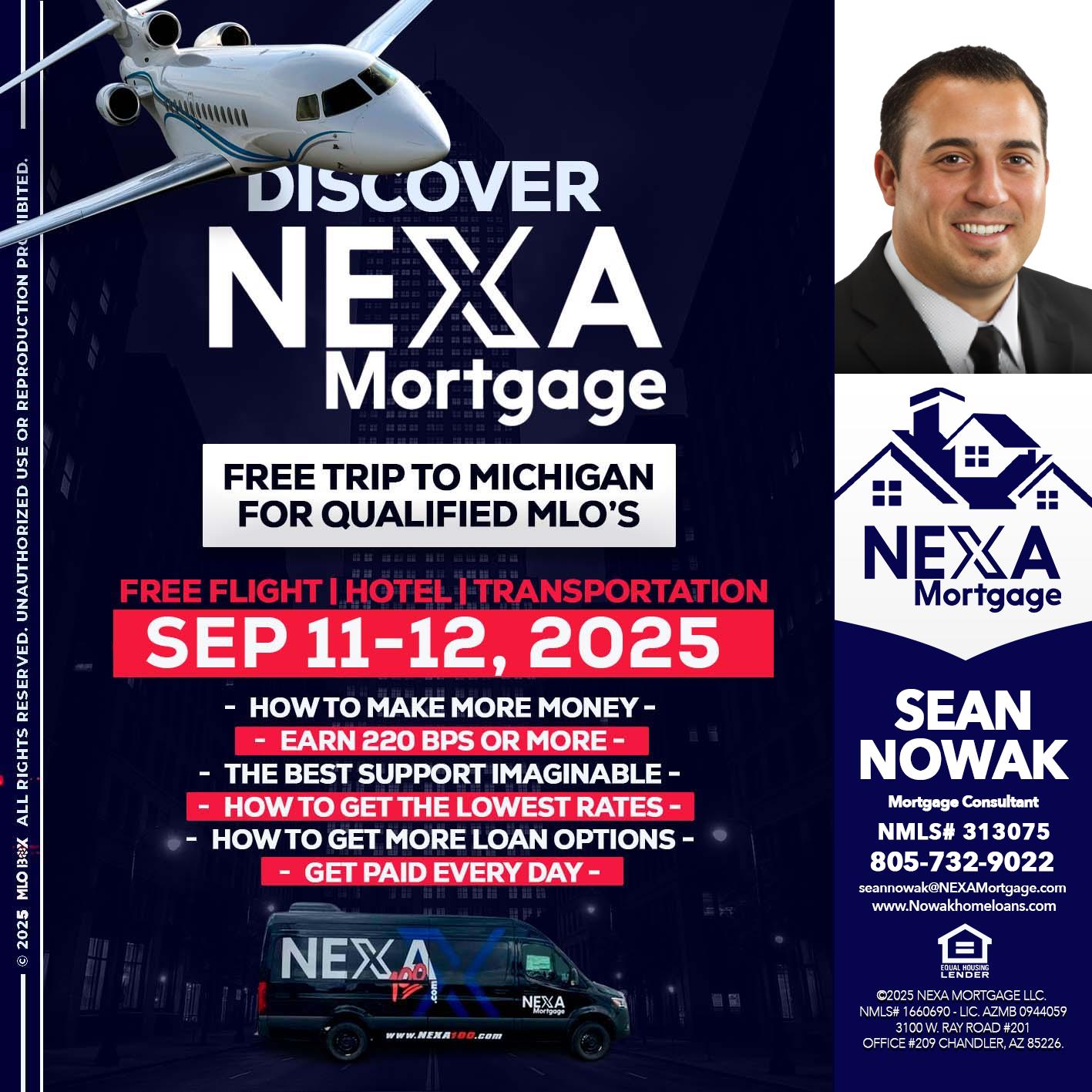 DISCOVER NEXA MORTGAGE - Sean Nowak -Mortgage Consultant