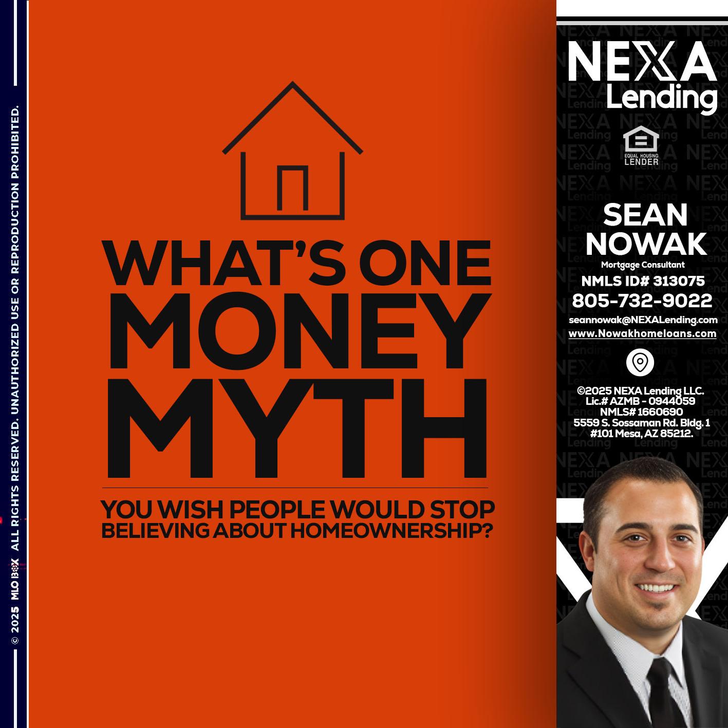 WHATS ONE - Sean Nowak -Mortgage Consultant