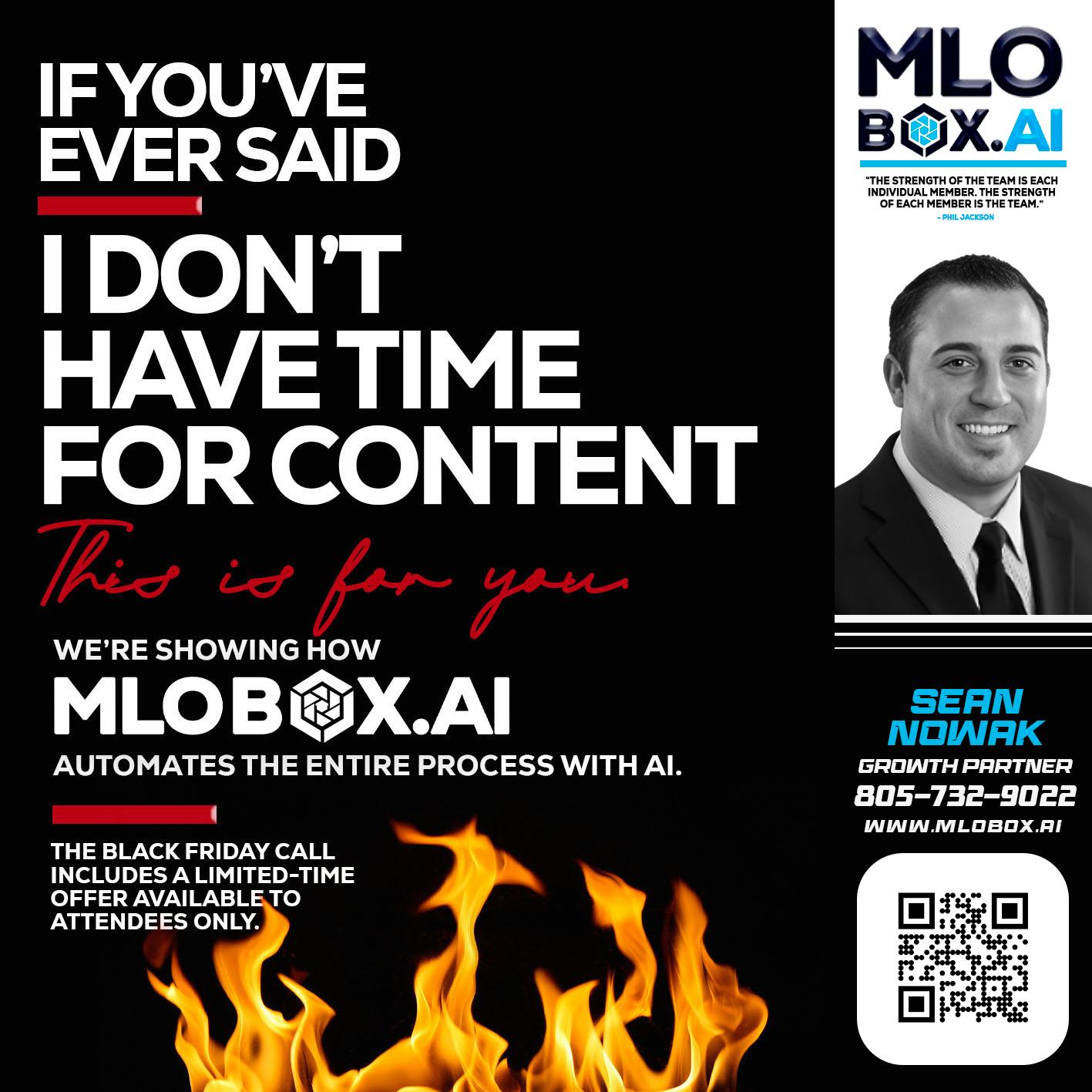 if you - Sean Nowak -Mortgage Consultant