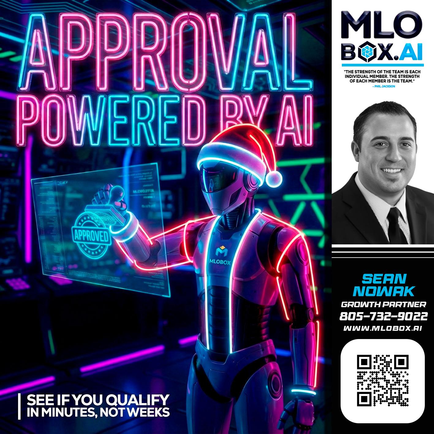 APPROVAL BY AI - Sean Nowak -Mortgage Consultant
